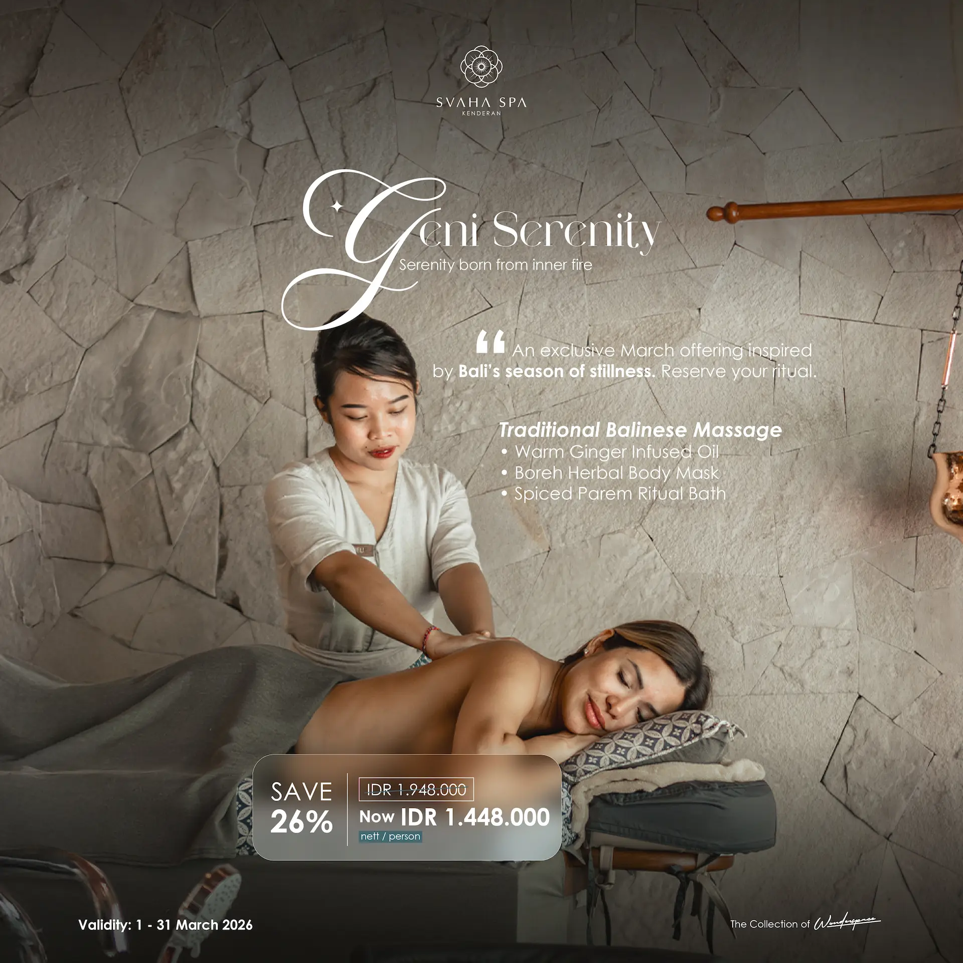 Svaha SPA Kenderan